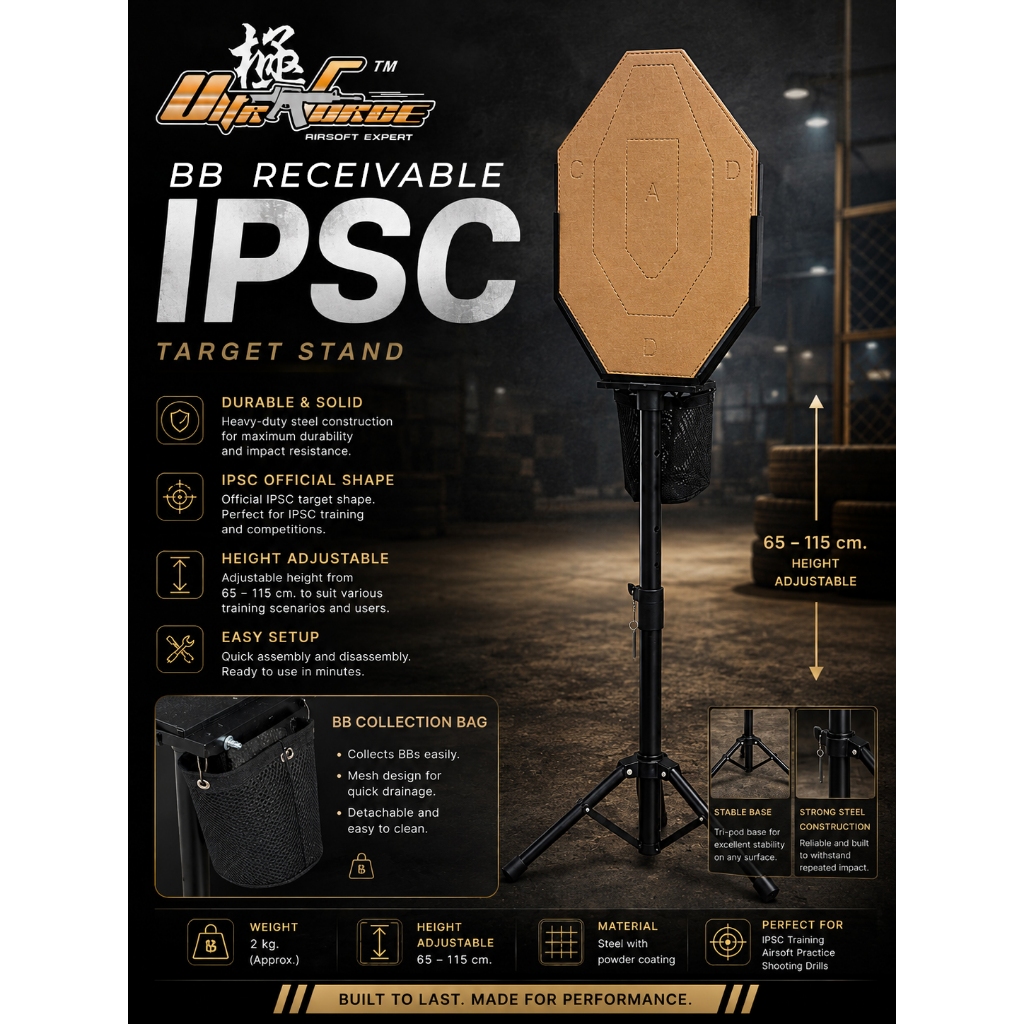 BB Receivable IPSC Target Stand