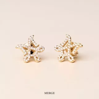Merge Official - M Logo Earrings (พร้อมส่ง)