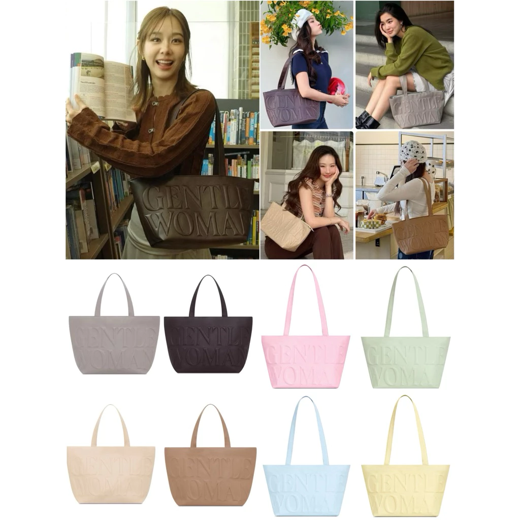 GENTLEWOMAN🌈มีโค้ดลด10-30% Gentlewoman กระเป๋ารุ่น GW Daily Tote📍สินค้าของแท้จากShop