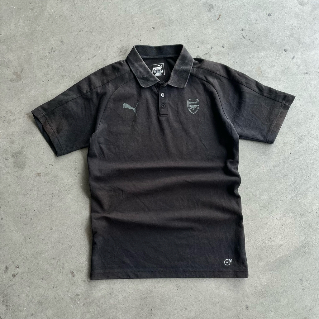 เสื้อคอปก Puma Arsenal แท้สภาพดี เฟด ตามธรรมชาติ