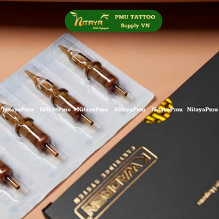 [ของแท้] เข็ม KWADRON – สำหรับงานสักคิ้วปากขอบตาและ PMU มืออาชีพ – คมชัด เบา ไม่สั่น