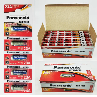 ถ่านอัลคาไลน์Panasonic อัลคาไลน์ 23A/27A 12V （1 Packs 5 Pcs）ถ่านชาร์จ ล็อตใหม่ แบตเตอรี่ ขนาด Alkaline Battery