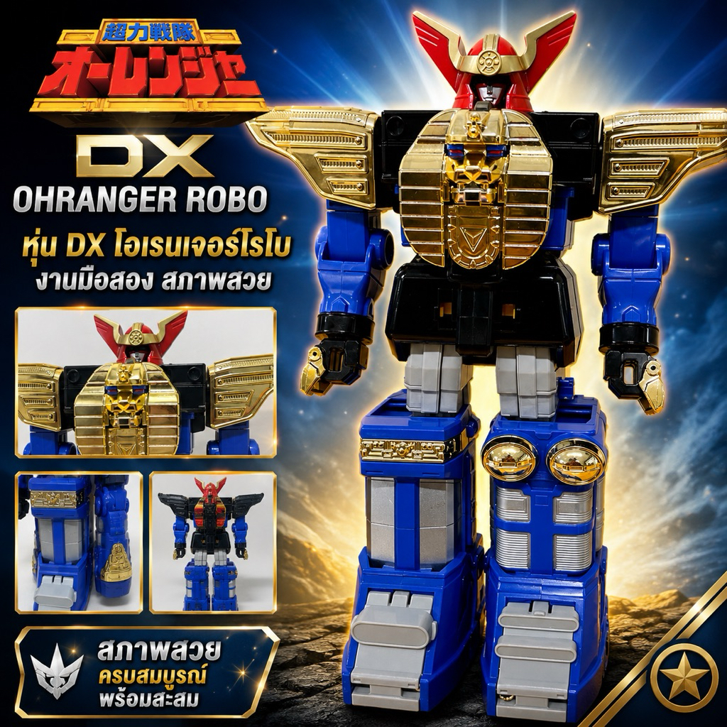 Dx  Ohranger Robo โอโรโบ โอเรนเจอร์ (มือสองสภาพสวย)