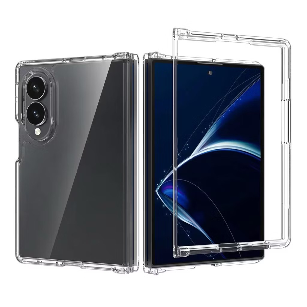เคสใส เคสกันกระแทก สำหรับ SAMSUNG Galaxy Z Fold 8 4 5 6/Z Flip 5 4 6/Z Fold3 / Z Fold4 / Z Flip6 / Z