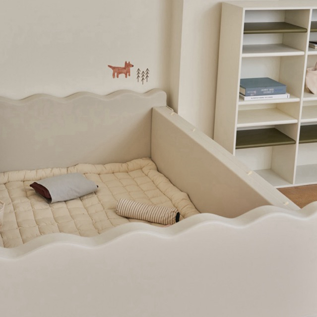 🇰🇷[BACCI] Joi Bumper Bed เตียงกั้นขอบสำหรับเด็ก เตียงเด็กแรกเกิด เบาะกั้นรอบเตียงขนาดใหญ่ 140x196cm 