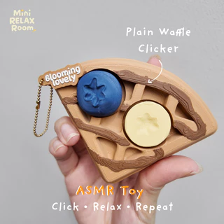 🧇 Waffle ASMR Clicker ของเล่นคลิกเกอร์วาฟเฟิล เสียงกดเพลิน คลายเครียด ของเล่นแก้เครียด พวงกุญแจน่ารัก