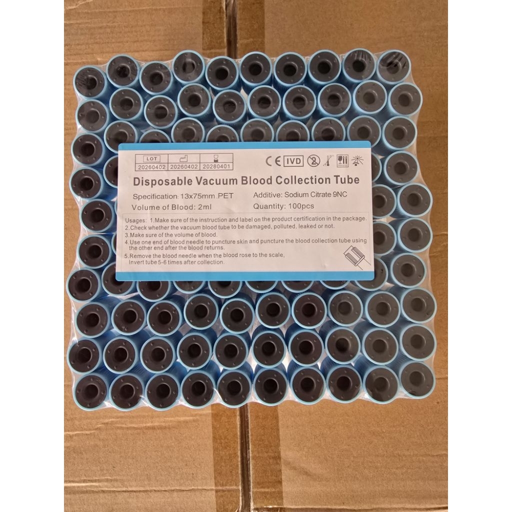 Disposable Vacuum Sodium Citrate Blood Collection Tube