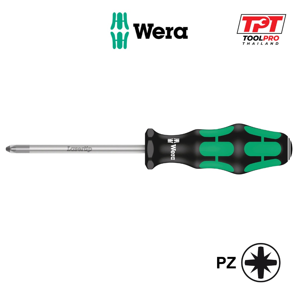 Wera ไขควง 355 PZ Pozidrive Screwdriver