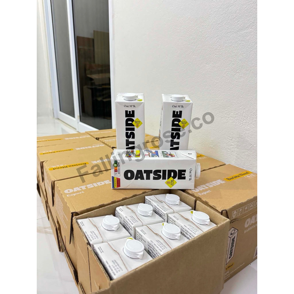 (ยกลัง6กล่อง พร้อมส่ง) oatside milk barista สูตรบาริสต้า ไม่ใช่รสจืด**ยกลัง6กล่อง พร้อมส่งในไทย