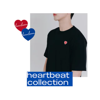 KOON KOON เสื้อยืด รุ่น HEARTBEAT ทรงโอเวอร์ไซส์ ไหล่ตกแบบพอดีไซส์ ใส่ได้ทุกวัน