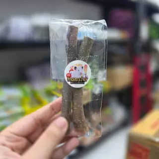 [HiHamster]ไม้แอปเปิ้ล ไผ่หวานที่ลับฟัน ลับฟันสำหรับสัตว์เลี้ยง แฮมสเตอร์