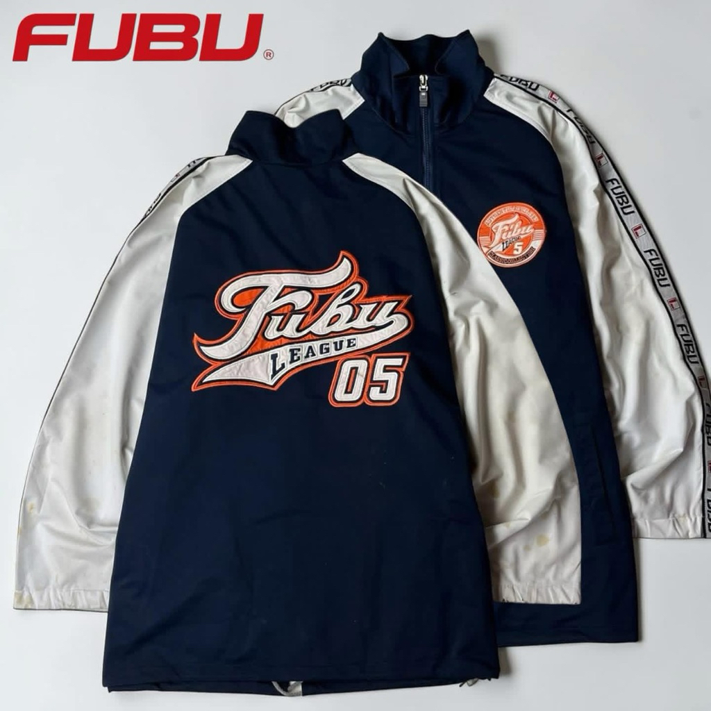 Fubu sports big logo vintage Y2K jacket 23-27