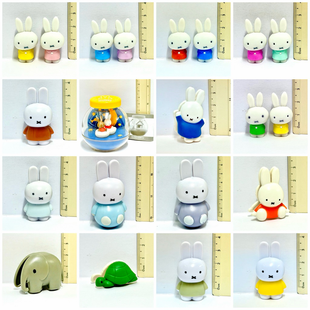 9.ของแท้ พร้อมส่ง ส่งไว Miffy มิฟฟี่ ตุ๊กตา ฟิกเกอร์ พวงกุญแจ ของเล่น โมเดล อุปกรณ์ เครื่องใช้ เครื่องเขียน สะสม ญี่ปุ่น