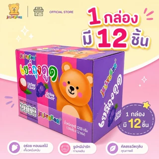 (กล่อง) เยลลี่คาราจีแนน ถุงดูด ผสมน้ำผลไม้ เนื้อหนึบหนับ เคี้ยวเพลิน อร่อย มีประโยชน์ (พร้อมส่ง)