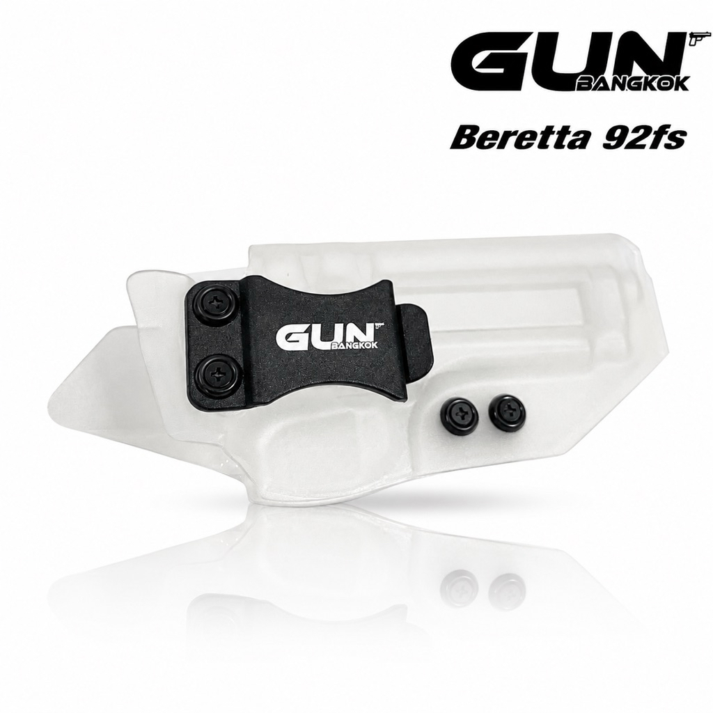 ซองพกใน BERETTA 92FS IWB GUNBANGKOK | ล็อคแน่น ดึงลื่น พกซ่อนมั่นใจ Handmade ปรับแต่งได้