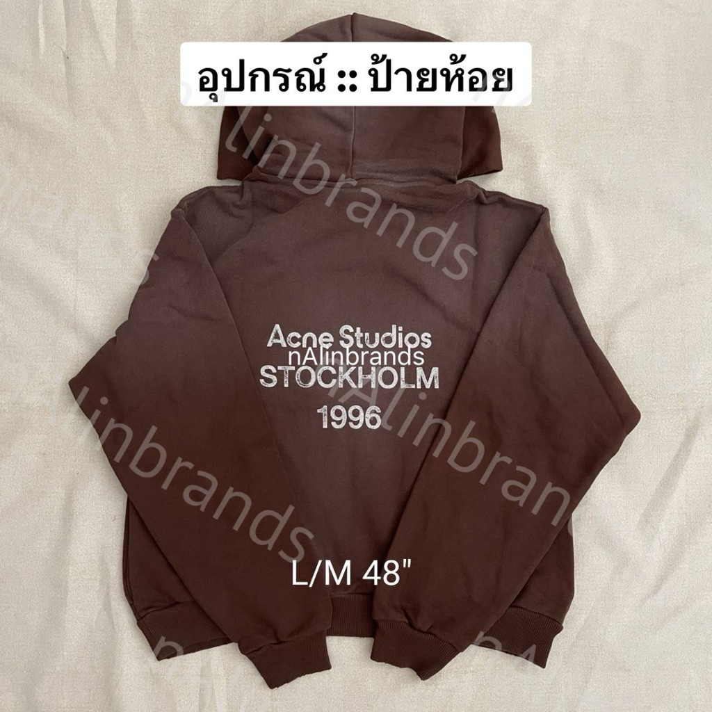 💯✅พร้อมส่ง nAlinbrands🇹🇭Acne Studios hoodie