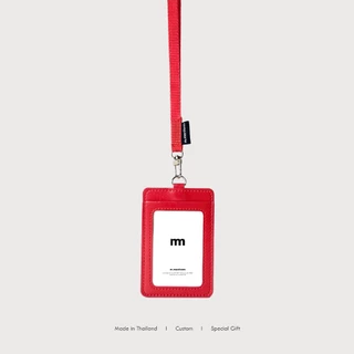 𝗟𝗘𝗔𝗧𝗛𝗘𝗥 𝗖𝗔𝗥𝗗 + 𝗦𝗧𝗥𝗔𝗣 𝟵𝟬 𝗰𝗺. #𝗖𝗢𝗟𝗢𝗥 ที่ใส่บัตรแบบหนัง + สายยาว 90 cm. สามารถใส่บัตรได้หน้าหลัง มีช่องใส่บัตร 2 ช่อง