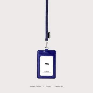 𝗟𝗘𝗔𝗧𝗛𝗘𝗥 𝗖𝗔𝗥𝗗 + 𝗦𝗧𝗥𝗔𝗣 𝟵𝟬 𝗰𝗺. #𝗖𝗢𝗟𝗢𝗥 ที่ใส่บัตรแบบหนัง + สายยาว 90 cm. สามารถใส่บัตรได้หน้าหลัง มีช่องใส่บัตร 2 ช่อง