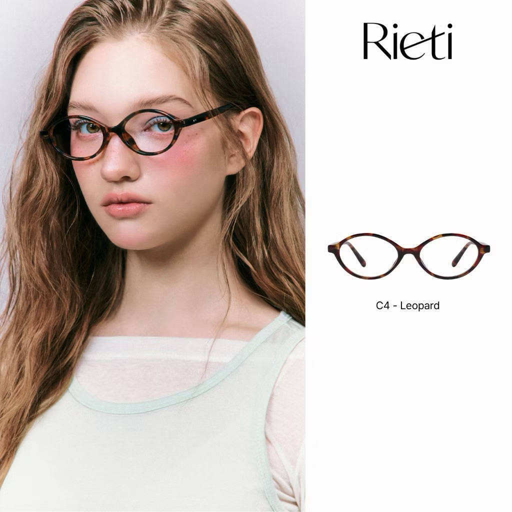 ส่งต่อแว่น Rieti แท้ 100% ลายเสือดาว (Leopard)