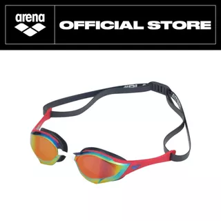 ARENA Top Racing Goggle - Cobra Edge Swipe แว่นตาว่ายน้ำสำหรับแข่งขัน แว่นตาดำน้ำ แว่นตาว่ายน้ำไร้ขอบ AASVYR2