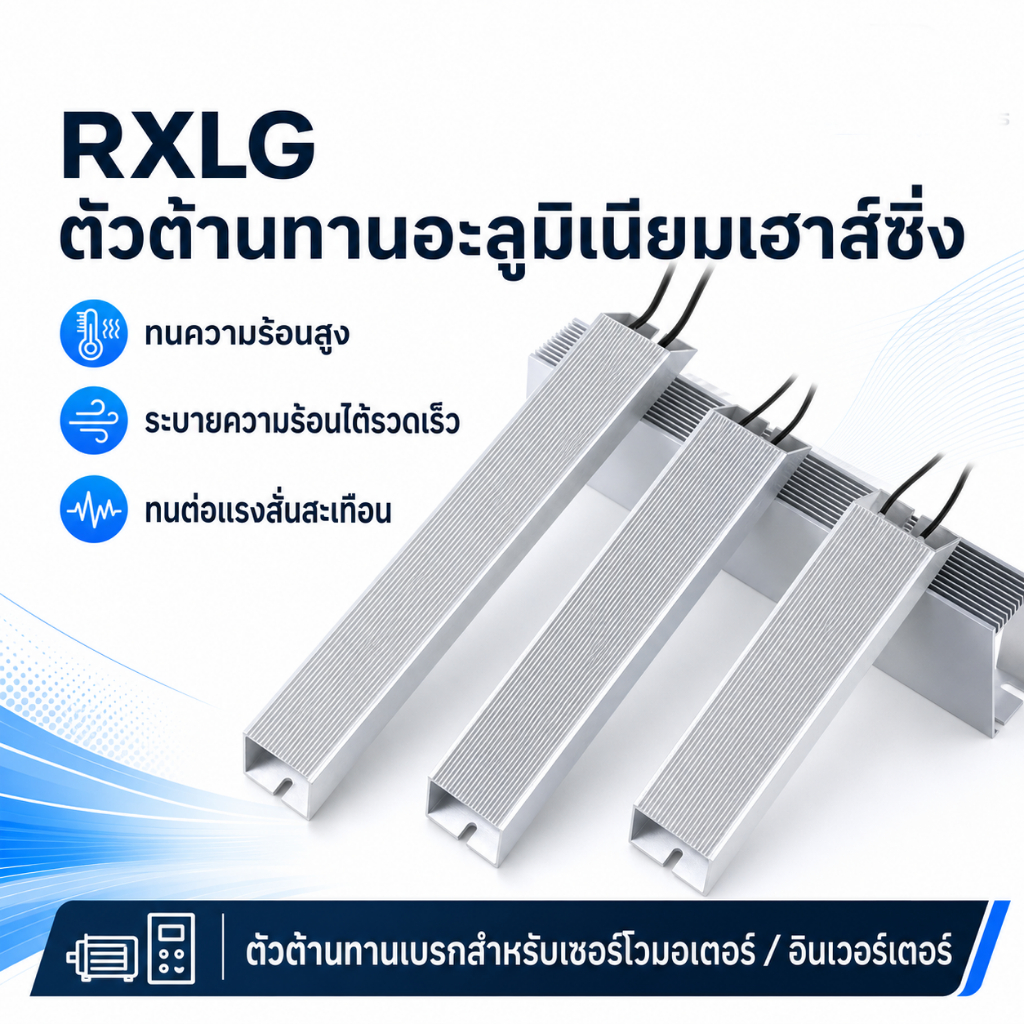 ดัมมี่โหลด 1000W 8Ω RXLG Dummy Load Power Resistor กำลังสูง วงจรทดสอบ แอมป์ DIY