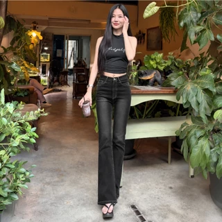 กางเกงยีนส์เอวสูงขาม้าน้อย รุ่น Classic Bootcut