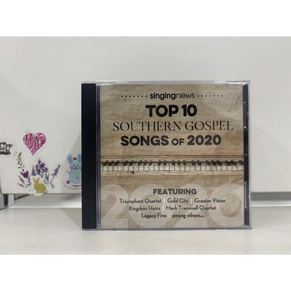 1 CD MUSIC  ซีดีเพลงสากล    SINGING NEWS TOP 10 SOUTHERN GOSPEL SONGS OF 2020    (K7F4)