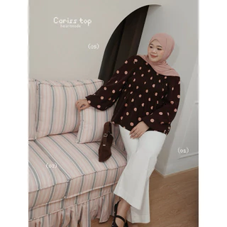 Heartmade-Cariss top(สินค้าพร้อมส่ง)🧺🎀