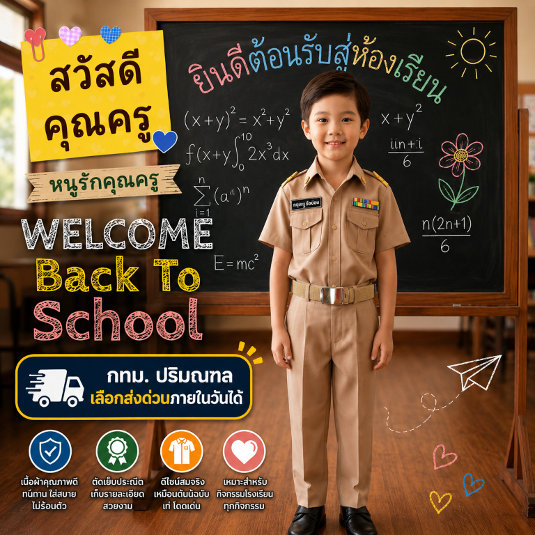 (KIDCITY) ชุดคุณครู ชุดครูชาย ชุดอาชีพเด็ก
