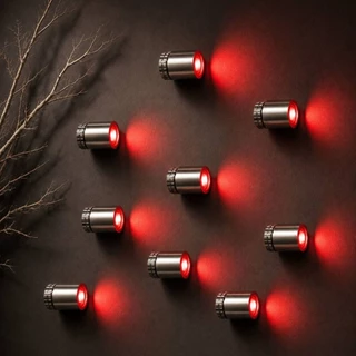 LED Warm white -ขาว+ถ่าน 3ก้อน ตกแต่งบ้านตุ๊กตา ขวดโหล งานประดิษฐ์ DIY พร็อพถ่ายรูป งานสถาปัตยกรรม