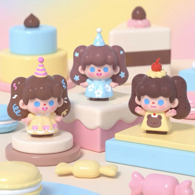 ( พร้อมส่งด่วนในไทย) แบบสุ่ม : บีน - Tutu Cheers To Everyday! ;1 ซองได้ 4 เม็ด