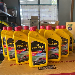 ยกลัง!👍🏼 PULZAR น้ำมันเครื่อง เพาวซ่าร์ ซุปเปอร์ เอชดี เบอร์ 40 ขนาด 1 ลิตร (12 ขวด) เครื่องยนต์ ดีเซล / เบนซิน เกรดรวม