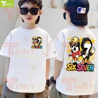 เด็ก เสื้อยืดเด็ก เสื้อเด็กผู้ชาย เด็กผู้หญิง kids เสื้อผ้าเด็ก คอตตอนแท้ ระบายอากาศดี นุ่มใส่สบาย 1ขวบ เสื้อเด็ก #3