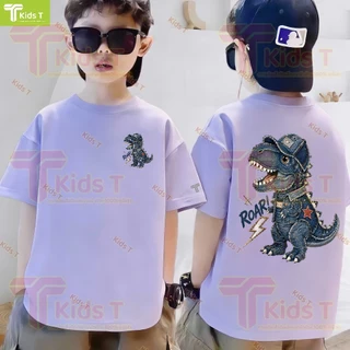 เด็ก เสื้อยืดเด็ก เสื้อเด็กผู้ชาย เด็กผู้หญิง kids เสื้อผ้าเด็ก คอตตอนแท้ ระบายอากาศดี นุ่มใส่สบาย 1ขวบ เสื้อเด็ก #20