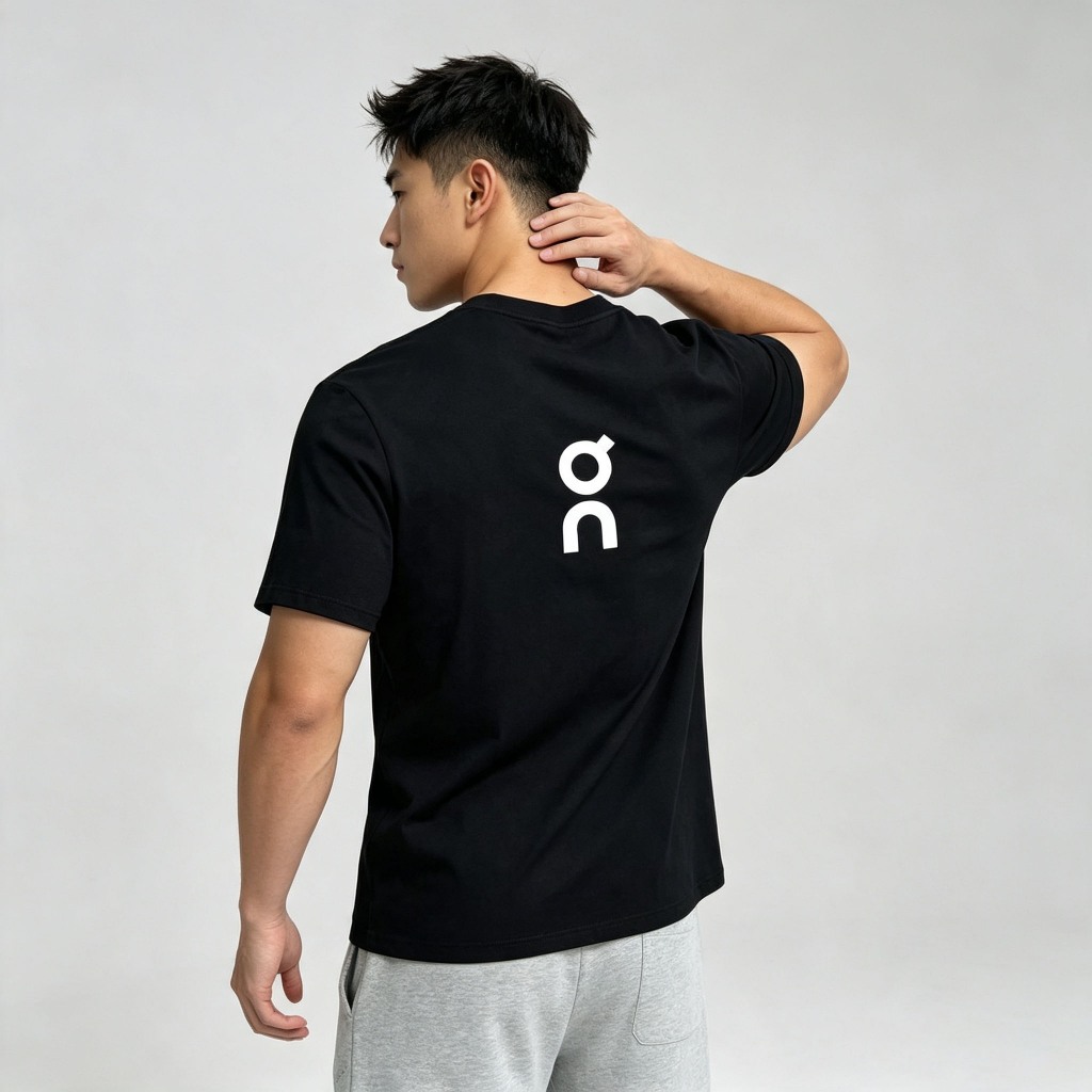 (จัดส่งตลอด 24 ชั่วโมง)AwenMoor เสื้อยืดคอกลมผู้ชายแบรนด์ฮิตรุ่นใหม่ oversize เนื้อผ้านุ่มระบายแขนสั้น T-shirt