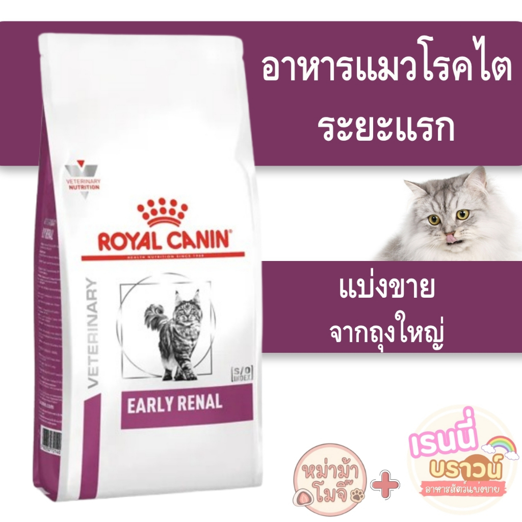 ⚡️ส่งด่วนทุกวัน⚡️[[แมวเป็นไต]]((แบ่งขาย)) Royal Canin Renal Early อาหารแมวโรคไตระยะแรก