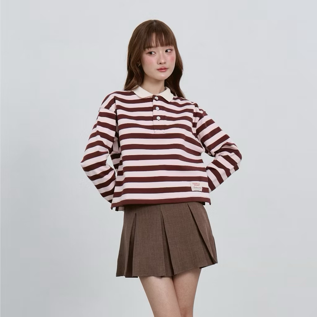 [ส่งต่อ] Kudsun Official - Ami Stripe Polo