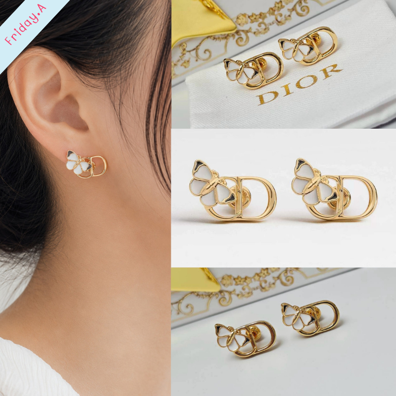 (D309) ต่างหู D [มาใหม่ชนช้อป!] สวยตาแตก ดีเทลน่ารัก สวยตรงปก 100% ไม่ต้องลุ้น♡