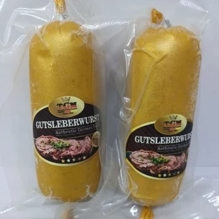 TGM Liver Sausage 2x130 gram / Gutsleberwurst grob 2x130 gram/ตับบดแบบหยาบ 2×130 กรัม