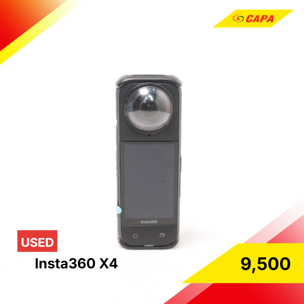 [USED] Insta360 X4 records 8K  360°