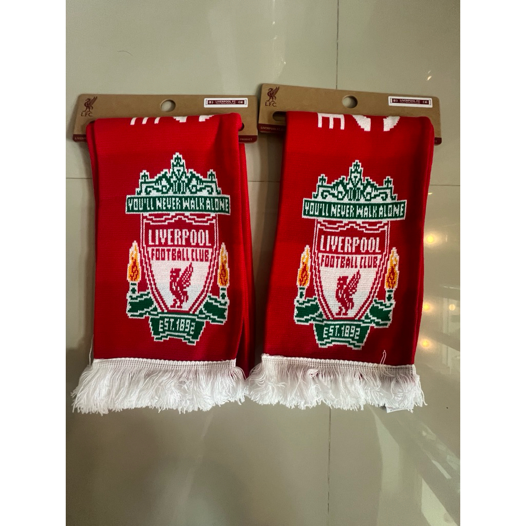 ผ้าพันคอ Liverpool FC สีแดง รุ่น You’ll Never Walk Alone