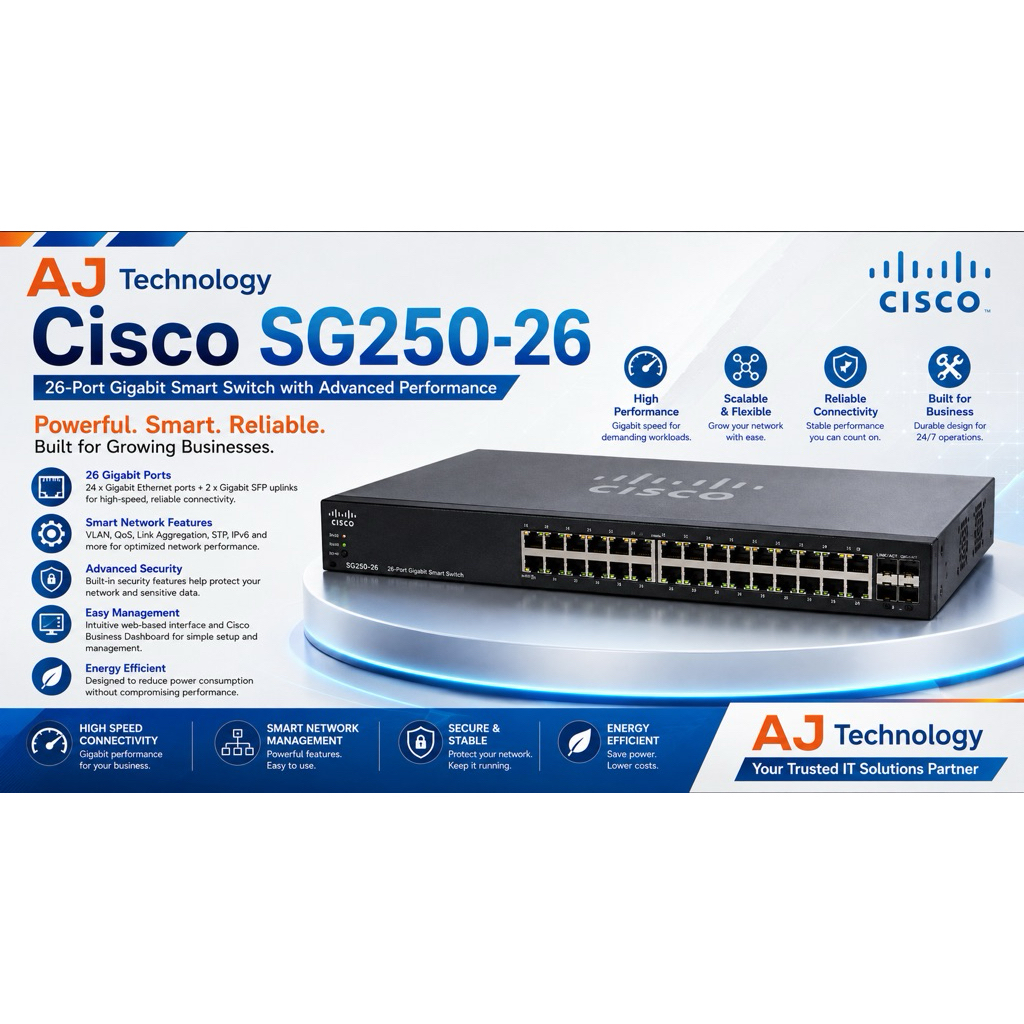Cisco SG250-26 smart switch