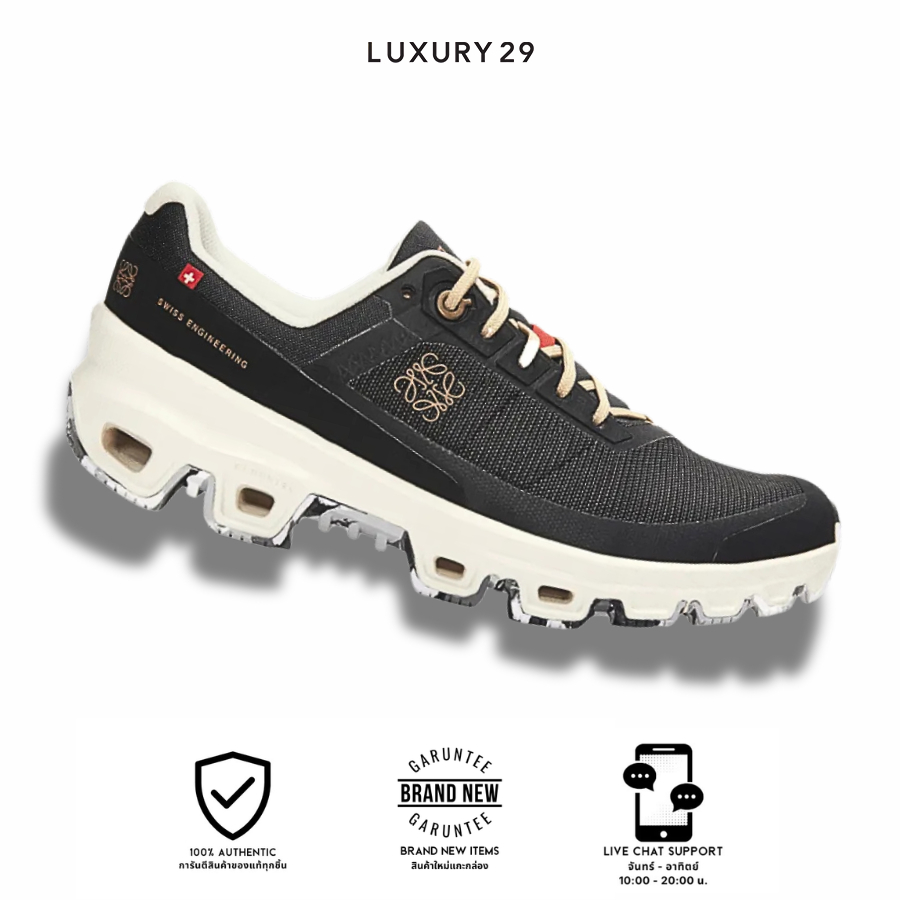 รองเท้า On x Loewe Cloudventure running shoe Black(W) (พร้อมส่ง)