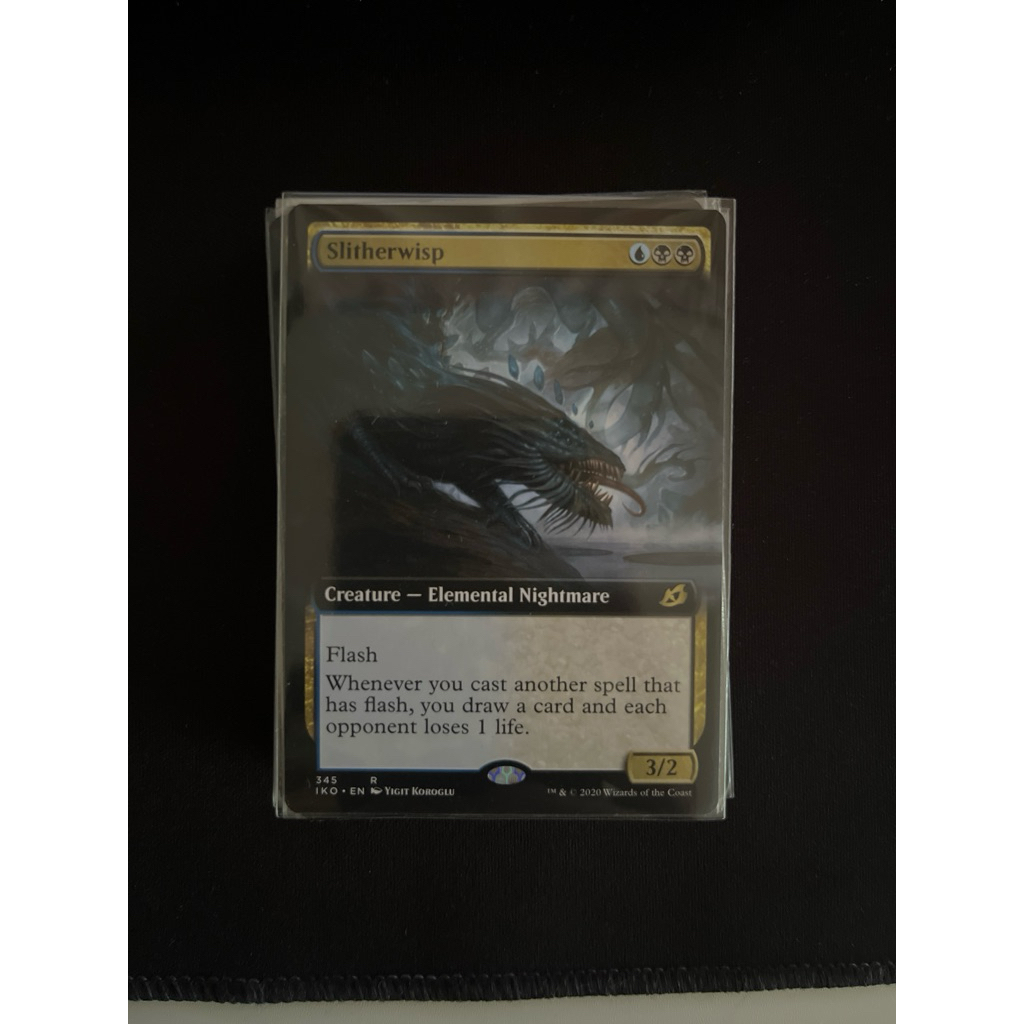 การ์ด MTG Slitherwisp Multi Magic the Gathering EDH รุ่น IKO สภาพ Nm