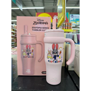 พร้อมส่ง แก้วน้ำสแตนเลส ซาริโอ้ แก้วน้ำเก็บความเย็นพร้อมหลอด ลายการ์ตูนลิขสิทธิ์แท้ สแตนเลส304 แถมฟรีที่ล้างหลอดดูดน้ำ