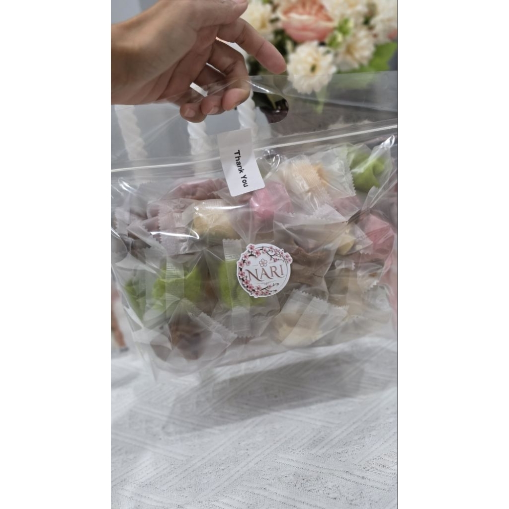 ขนมทองก้น 🌸ฮาลาลปรับสูตรใหม่🌸 8 ไส้ บางกรอบขึ้น หมายเหตุระบุไส้ได้ เซ็ต 100 ชิ้น สะอาด สดใหม่ ปลอดภัย