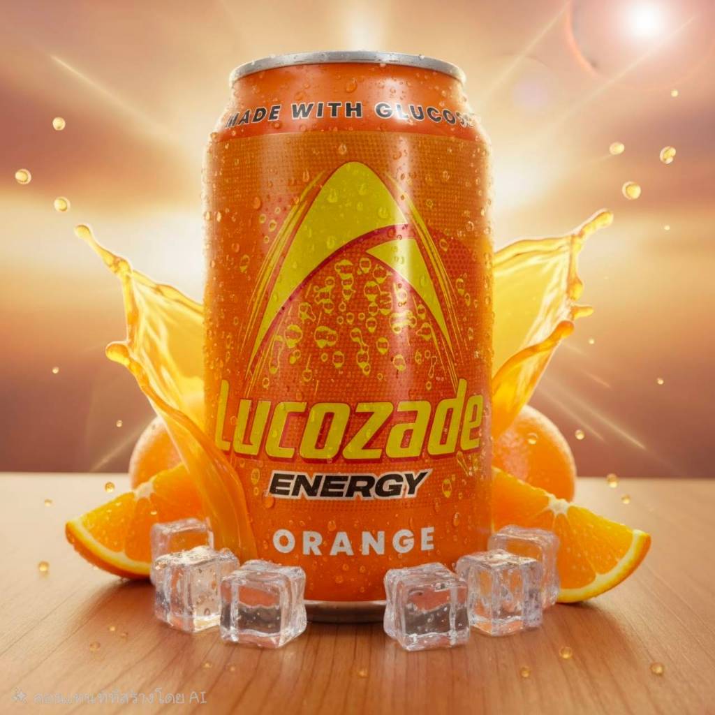 Lucozade Energy Drink Orange Can – 330ml
