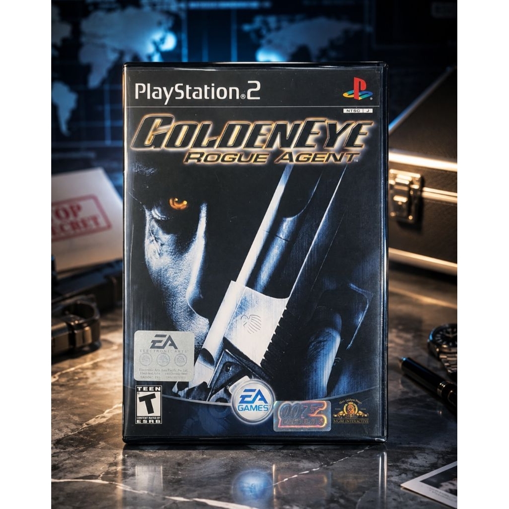 แผ่นเกม ps2 GoldenEye: Rogue Agent โซน us ภาษาอังกฤษ มือสอง