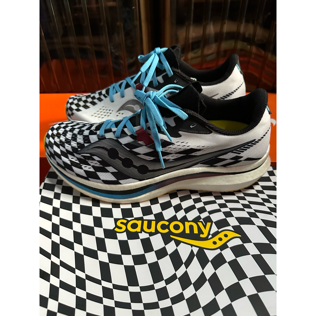 saucony endorphin pro2 (10.5us) reverie noir