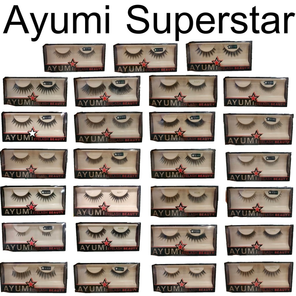 Ayumi Superstar eyelash ขนตาปลอม อายูมิ